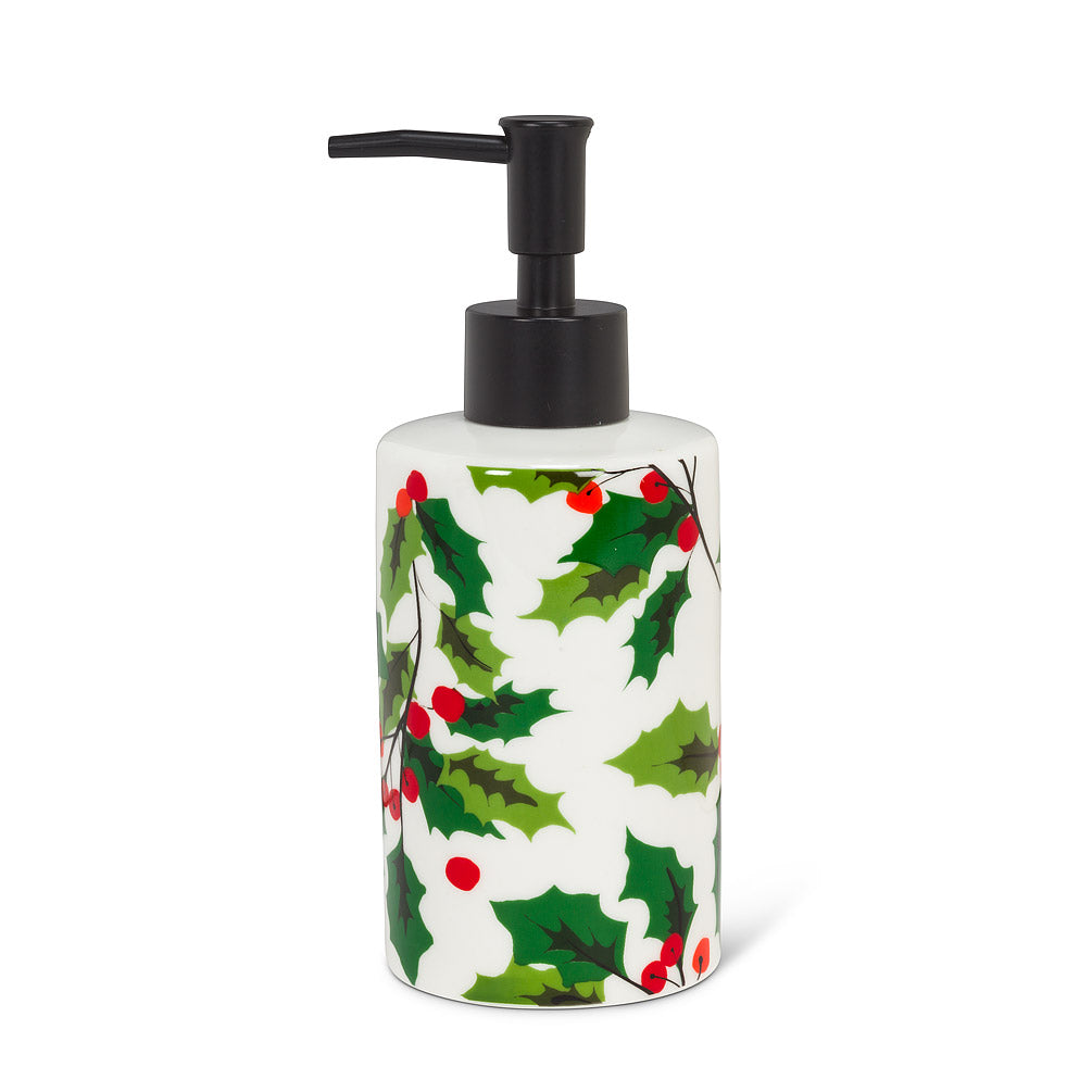 Allover Holly Soap/Lotion Pump