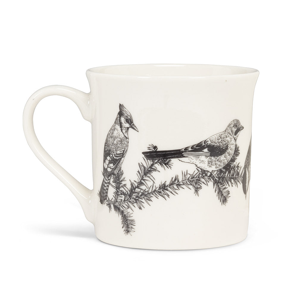 Winter Birds Mug, 12oz