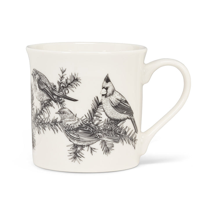 Winter Birds Mug, 12oz