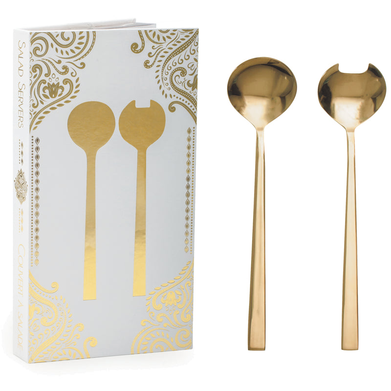 Gold Salad Set