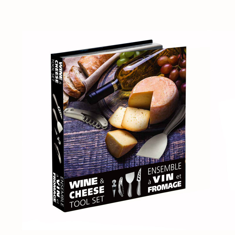 Wine & Cheese Set, 4 pc