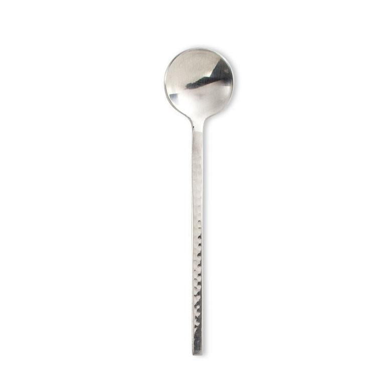 Hammer Finish Spoons, Set of 4
