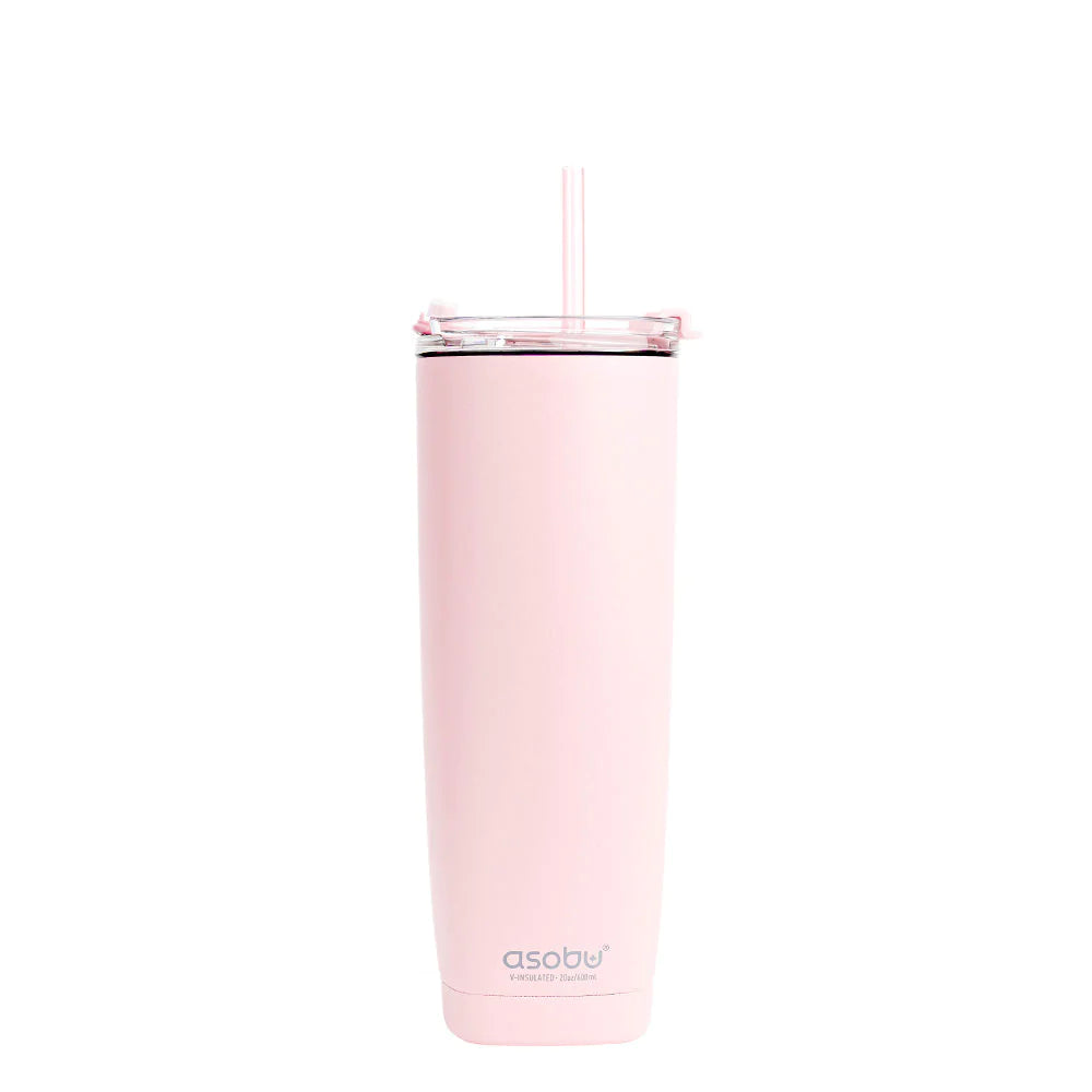 Asobu Insulated Tumbler with Straw