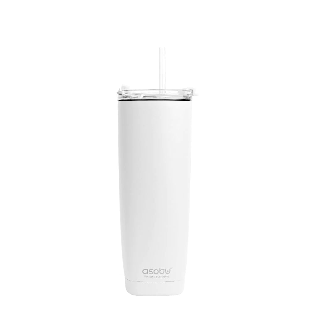 Asobu Insulated Tumbler with Straw