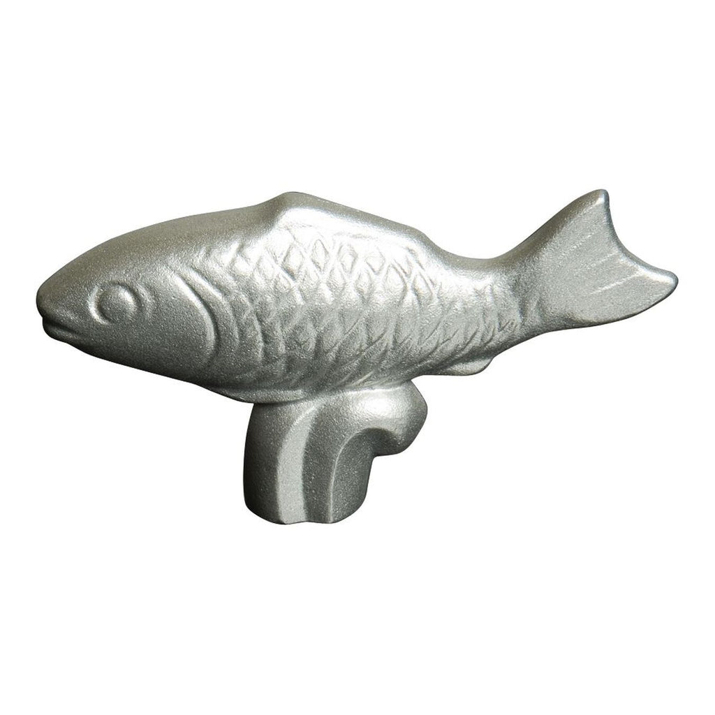 Fish Knob, Stainless Steel