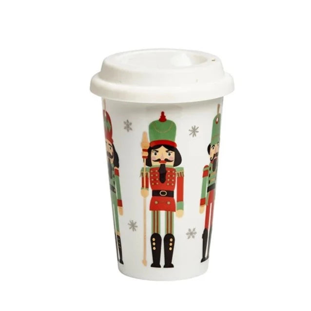 Nutcracker Travel Mug. 2 Pieces