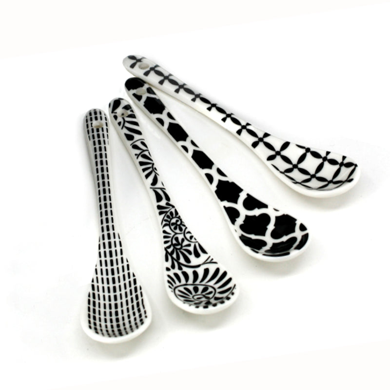 Condiment Spoons, Set of 4