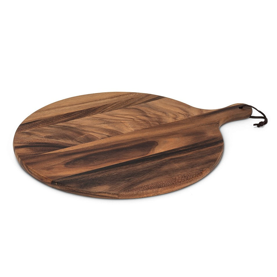 Wood round paddle board, Lg. 16"x20"