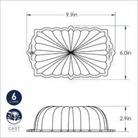 Nordic Classic Fluted Loaf Pan