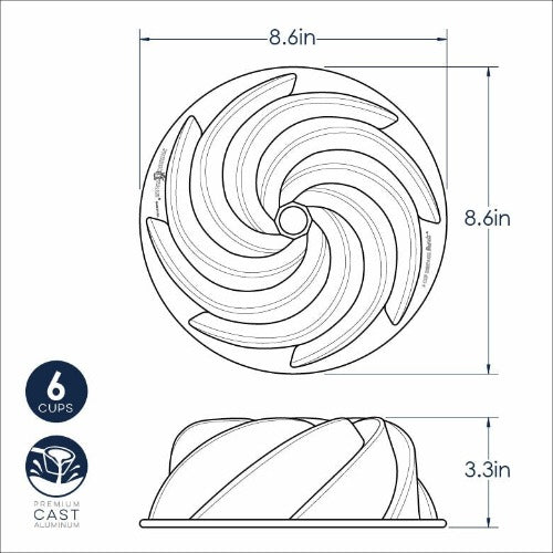 Nordic Heritage Bundt Pan