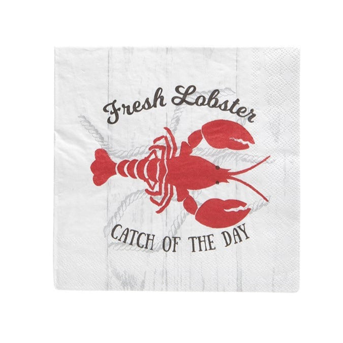 Catch of the Day Luncheon Napkin,  20pk