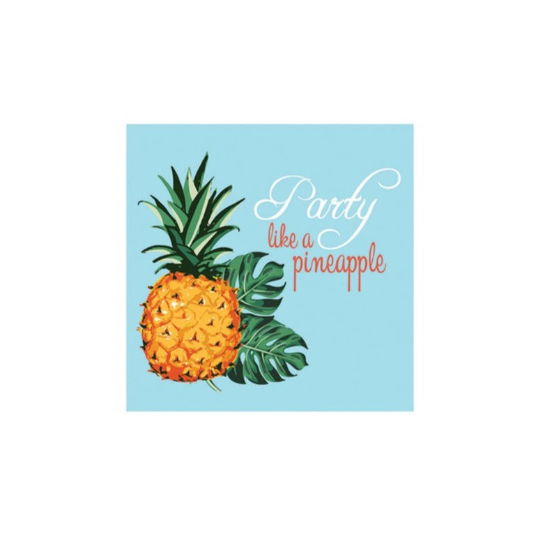 Party like a Pineapple Sm. Napkin,  20pk