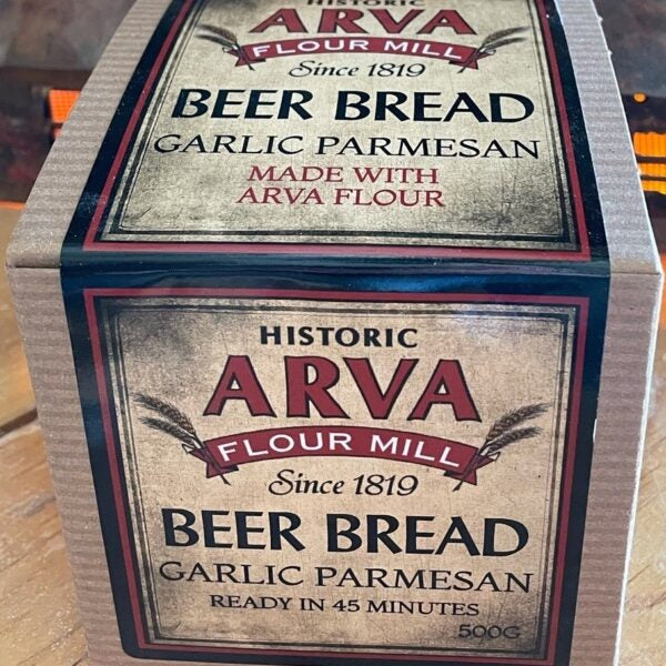 Arva Garlic Parmesan Beer Bread Mix, 500g
