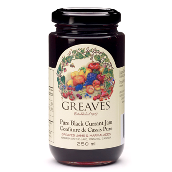 Pure Black Currant Jam, 250ml