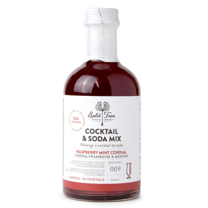 Raspberry Mint Cordial