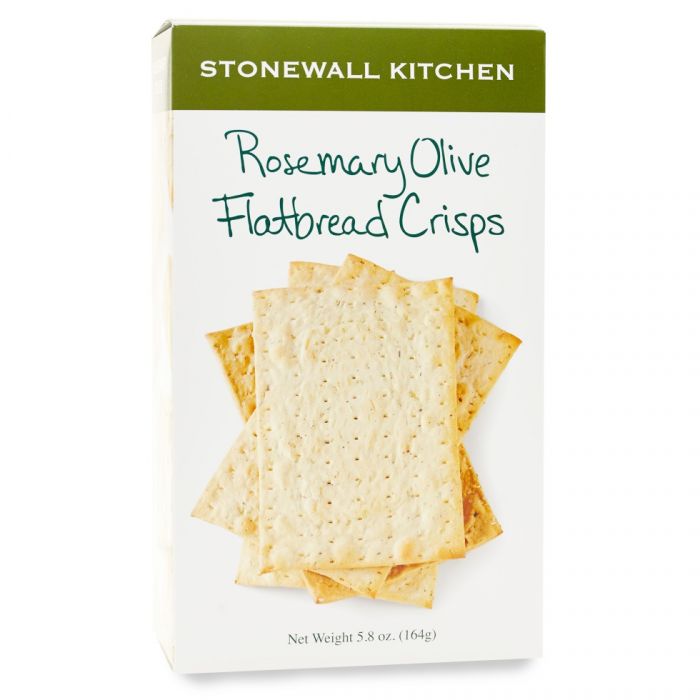 Rosemary Olive Flatbread Crisps