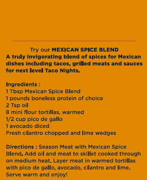 Spice Pack, Taco Tuesday