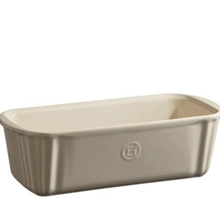 Emile Henry Argile Loaf Pan, 12"x5"