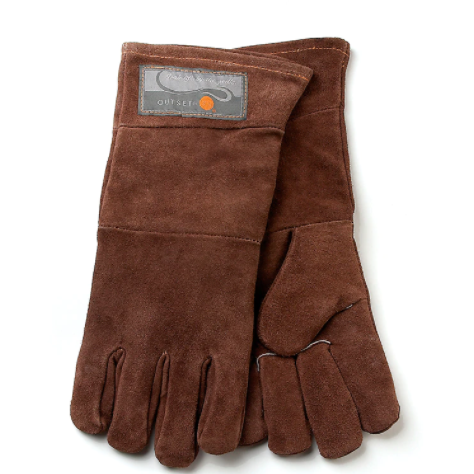 Leather Grilling Gloves, Set 2
