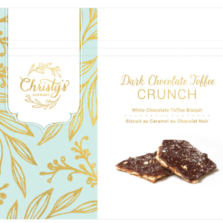 Dark Chocolate Toffee Crunch, 180g