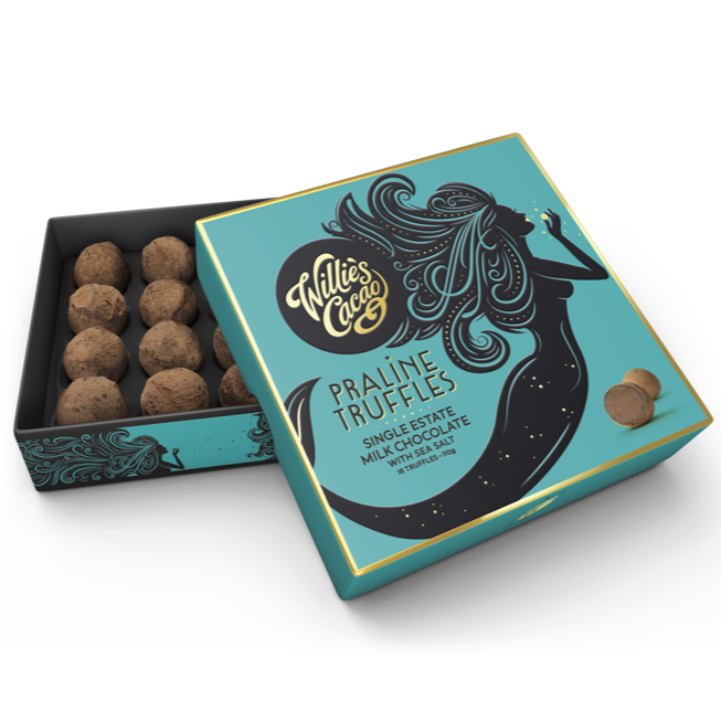 Willie's Milk Chocolate Salted Pralines