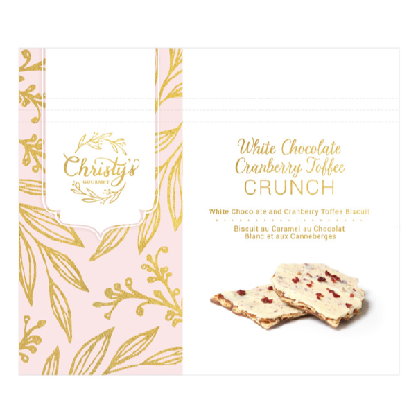 White Chocolate Cranberry Toffee Crunch, 180g