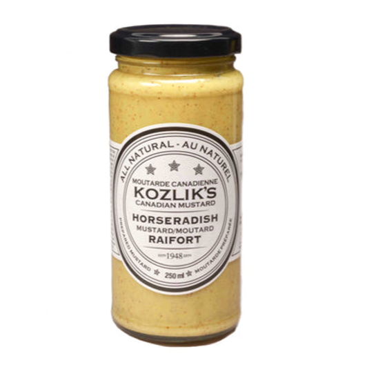 Kozlik's Dijon Horseradish Mustard, 250ml