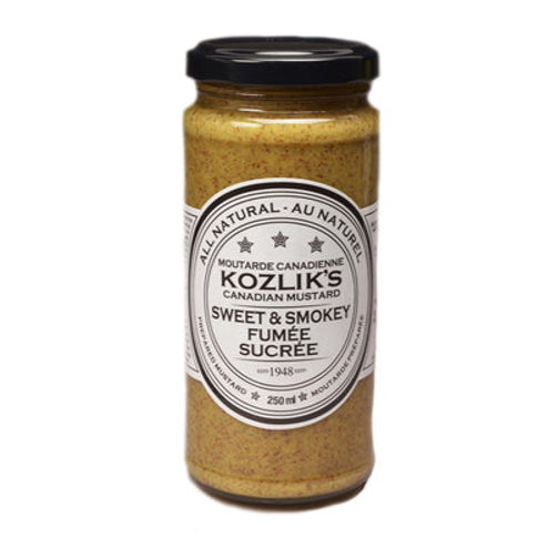 Kozlik's Dijon Sweet & Smokey Mustard, 250ml