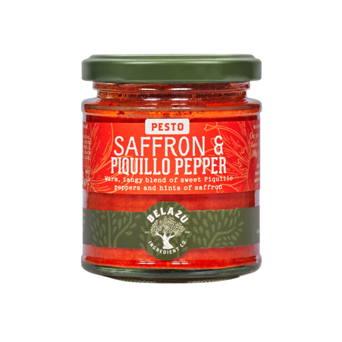 Saffron & Piquillo Pepper Pesto