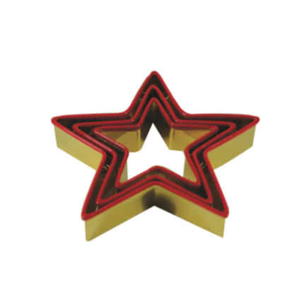 Cookie Cutters, Stars - Set of 3