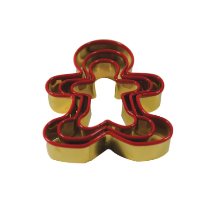 Cookie Cutters, Gingerbread Men - Set of 3