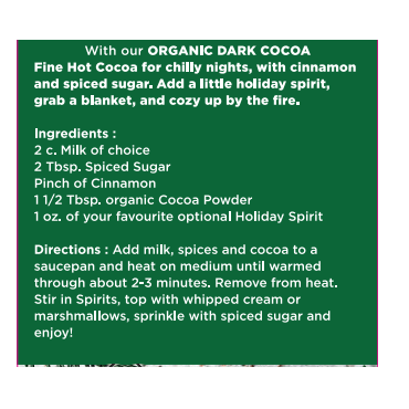 Spice Pack, Holiday Cocoa
