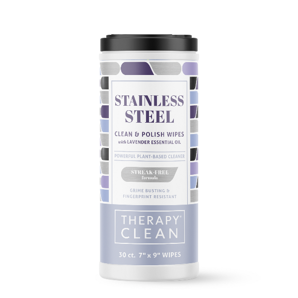 Therapy Stainless Steel Clean & Polish Wipes