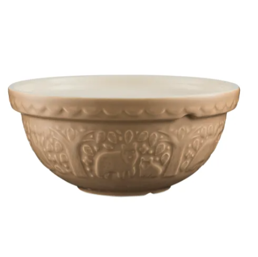 In the Forest,  24cm Cane Bear Mixing Bowl