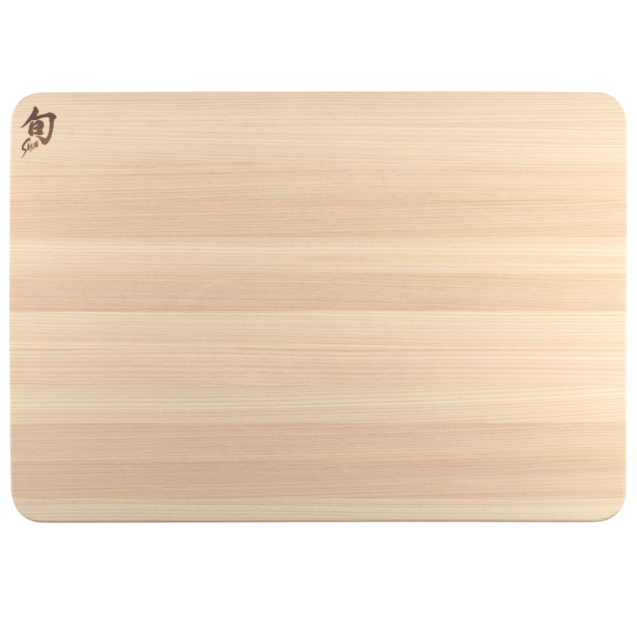 Hinoki Cutting Board with Groove, Large