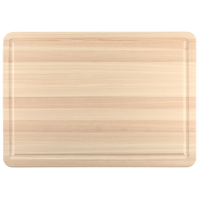 Hinoki Cutting Board with Groove, Large