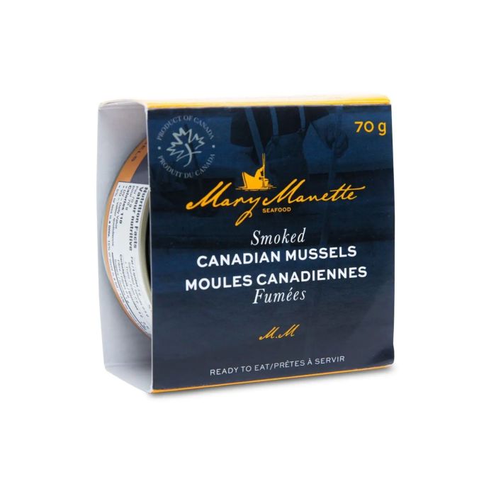 Naturally Smoked Mussles, 70g