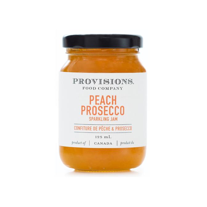 Provisions Peach & Prosecco Sparkling Jam, 125ml