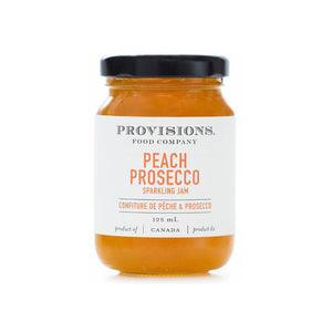Provisions Peach & Prosecco Sparkling Jam, 125ml