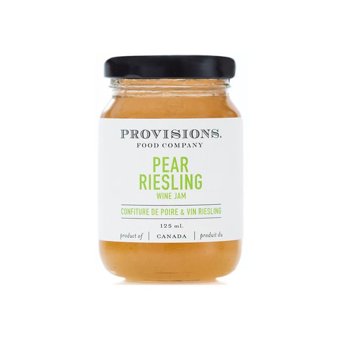 Provisions Bartlett Pear & Reisling Jam , 125ml