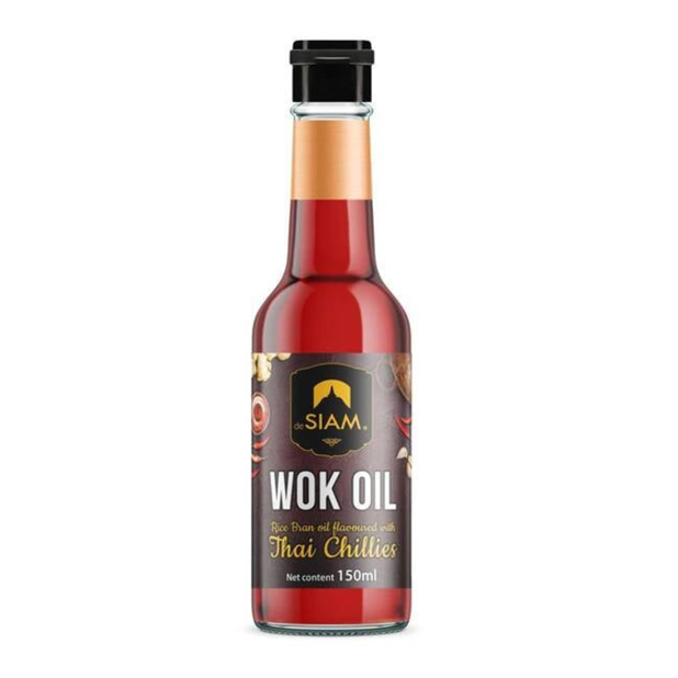 Red Thai Chili Wok Oil, 150ml