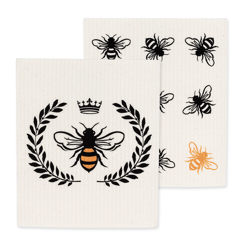 Swedish Cloths - Queen Bee, Set of 2