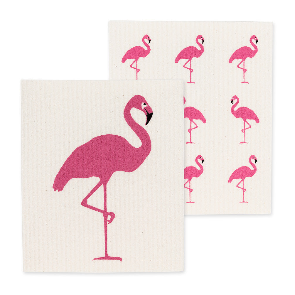 Swedish Cloths - Pink Flamingo