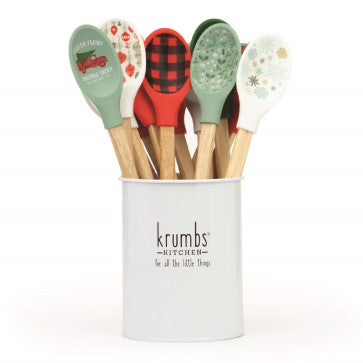 Holiday Farmhouse Silicone Spoon, 1 pcs.