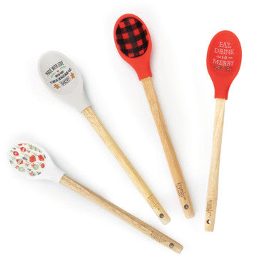 Holiday Farmhouse Silicone Spoon, 1 pcs.